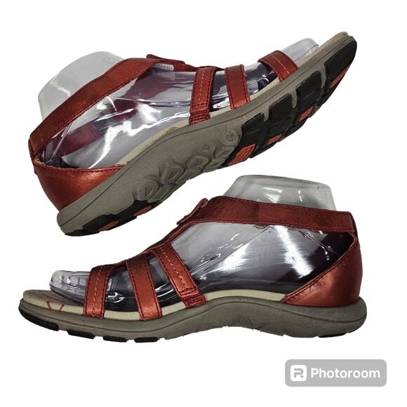 Merrell Women's Cantor Lavish Sandal Red Ochre NWOT Size 6 - Picture 4 of 12